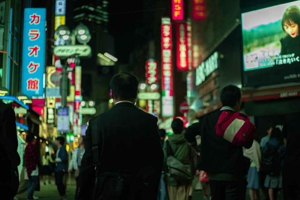 street in japan