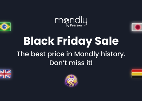 Nuestro Black Friday más grande y audaz: ¡Hasta un 70% de descuento en Mondly Premium!