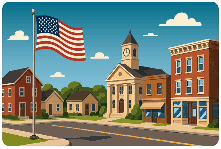 Which Town Best Represents Your State? Survey Reveals the Local Favorites